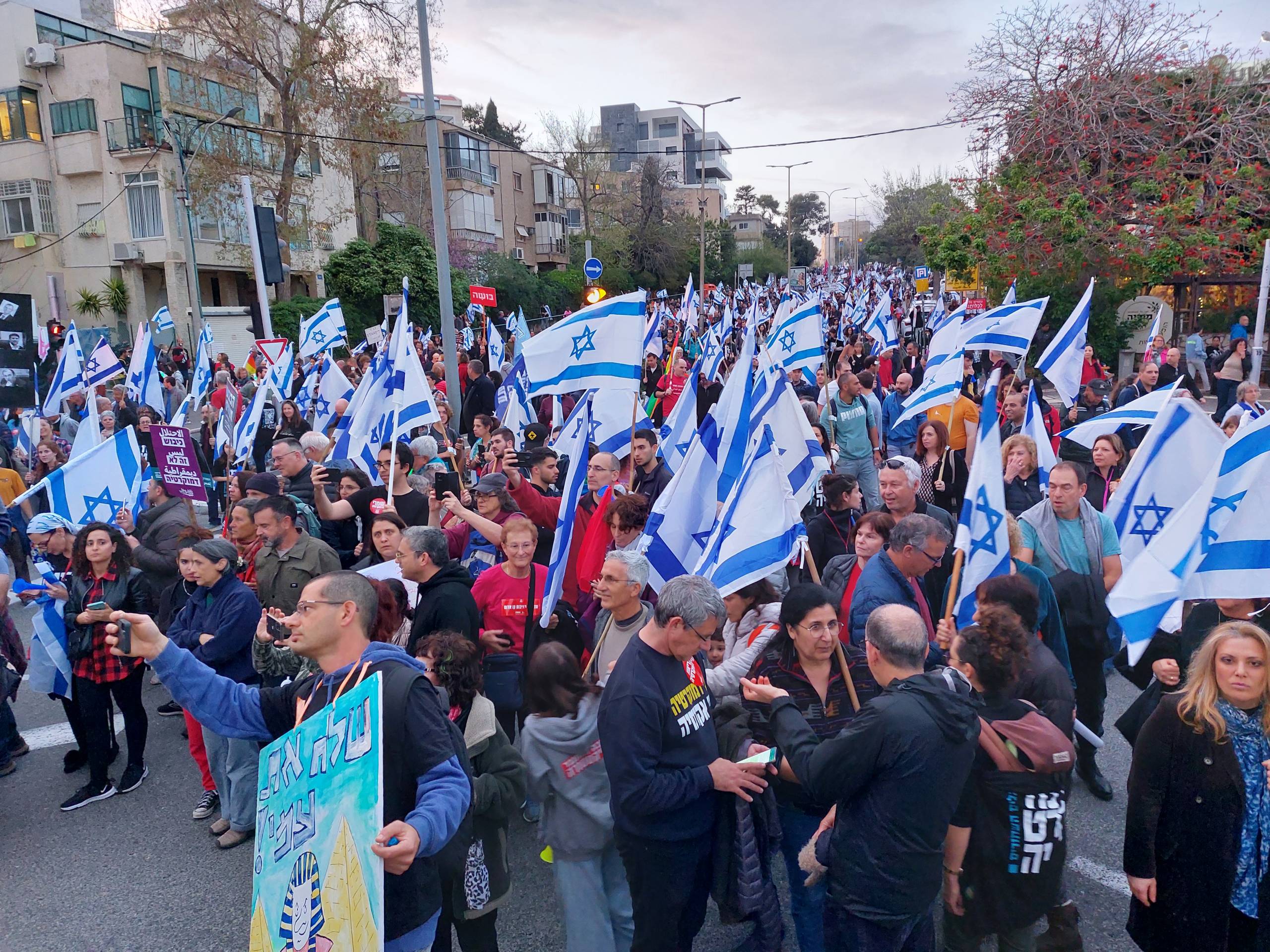 Mass Protests against Netanyahu’s overhaul of the Supreme Court